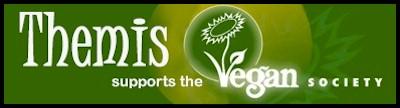 Themis supports the Vegan Society - Click to Read More